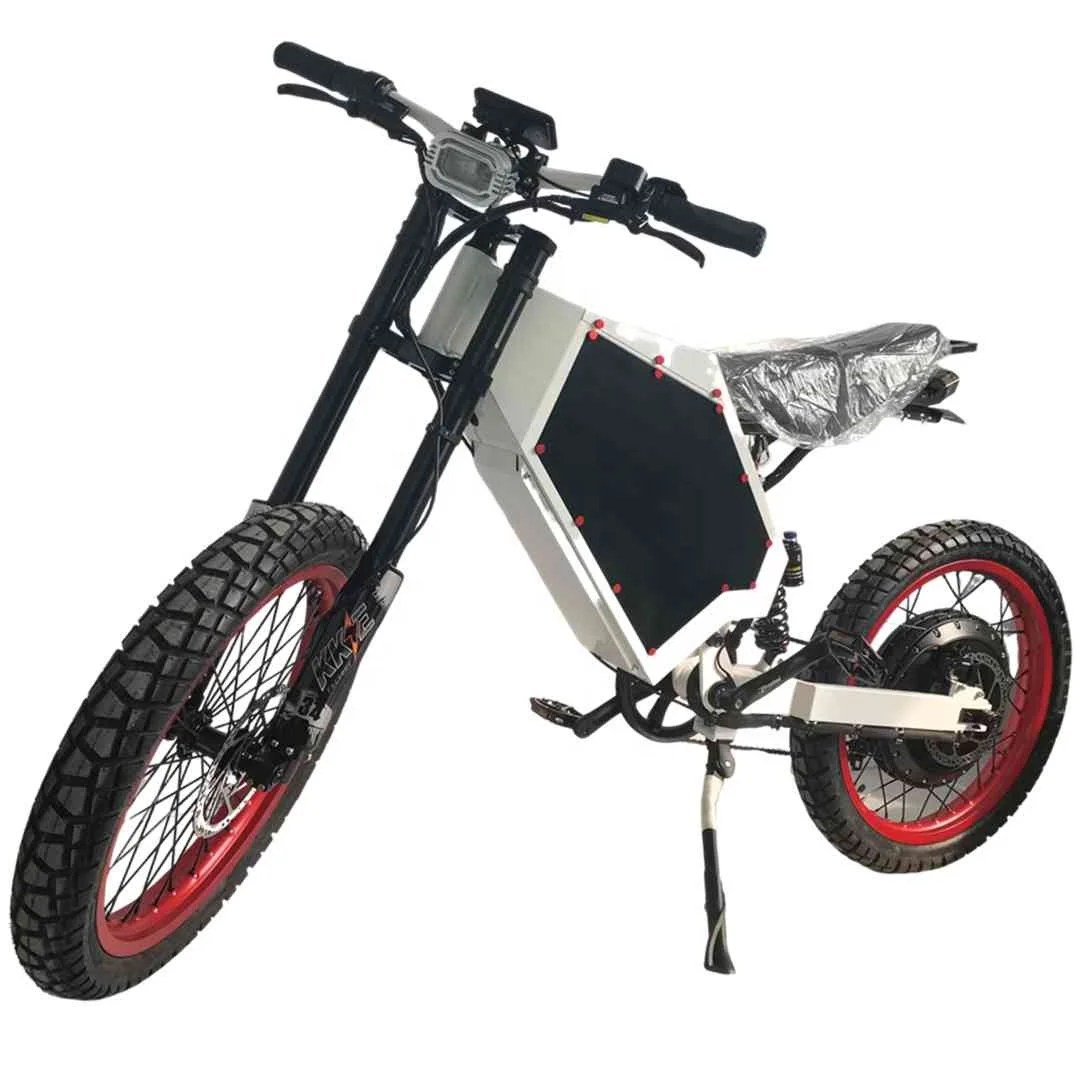Bicicleta Eléctrica Enduro 202 - 8000W Stealth Bomber Ebike reseña y precio