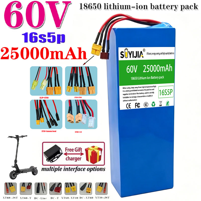 Batería de Litio para Moto, Sc - 60V 30Ah Electric Scooter Battery reseña y precio